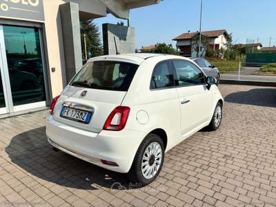 Fiat 500 500 1.2 Lounge NEOPATENTATI Bianco usata San Paolo d'Argon