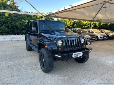 Jeep Wrangler Wrangler Unlimited 2.8 CRD Sahara Nero usata San Michele Salentino
