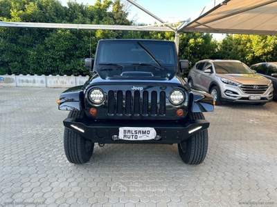 Jeep Wrangler Wrangler Unlimited 2.8 CRD Sahara Nero usata San Michele Salentino