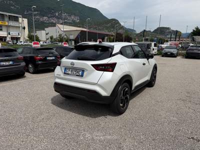 Nissan Juke Juke 1.0 DIG-T 114 CV DCT Acenta Bianco usata Arco