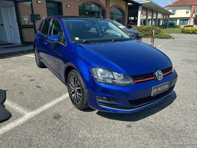 Volkswagen Golf Golf 1.6 TDI 110 CV 5p. Highline BMT NEOPATENTATI Blu/Azzurro usata Villanova Canavese