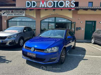 Volkswagen Golf Golf 1.6 TDI 110 CV 5p. Highline BMT NEOPATENTATI Blu/Azzurro usata Villanova Canavese