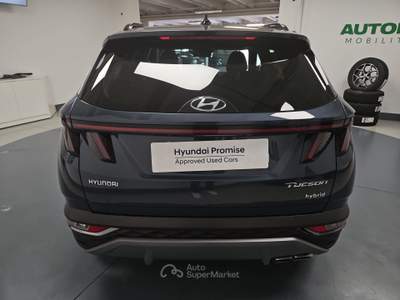 Hyundai Tucson 1.6 hev Exellence Lounge Pack 2wd auto Blu/Azzurro usata Brescia