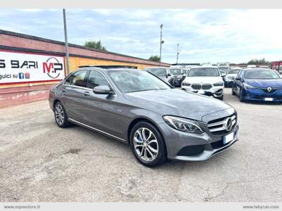 Mercedes-Benz Classe C C 350 E PREMIUM 2.0 211CV HYBRID Grigio usata Bari