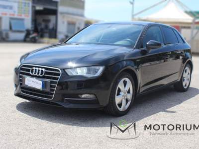 Audi A3 SPB 1.4 TFSI S TRONIC G TRON AMBITION Nero usata Napoli