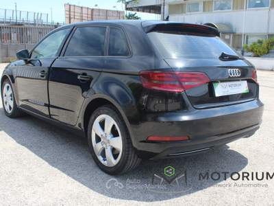 Audi A3 SPB 1.4 TFSI S TRONIC G TRON AMBITION Nero usata Napoli