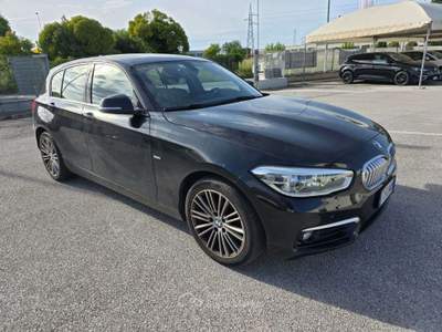 BMW Serie 1 116d 116 Serie 1 F/20-21 2015 116d Urban 5p Nero usata Monte San Vito
