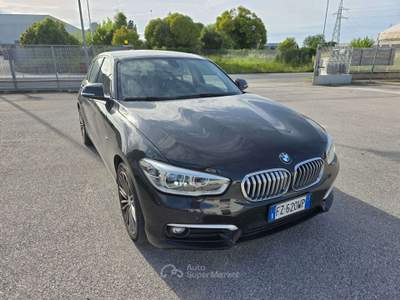 BMW Serie 1 116d 116 Serie 1 F/20-21 2015 116d Urban 5p Nero usata Monte San Vito