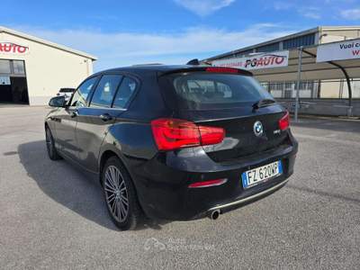 BMW Serie 1 116d 116 Serie 1 F/20-21 2015 116d Urban 5p Nero usata Monte San Vito