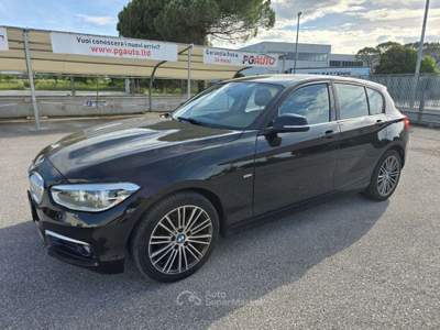 BMW Serie 1 116d 116 Serie 1 F/20-21 2015 116d Urban 5p Nero usata Monte San Vito