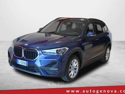 BMW X1 X1 BMW X1 18D 150CV STEPTRONIC X-DRIVE BUSINESS ADVAN Blu/Azzurro usata Salerno