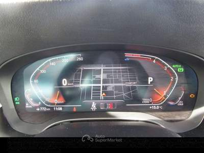 BMW Serie 5 520d 520 BMW 520D TOURING 190CV STEPTRONIC 48V X-DRIVE BUSI Nero usata Salerno