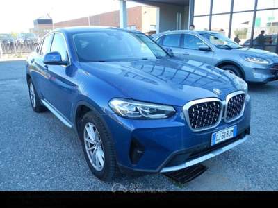 BMW X4 X4 BMW X4 20D 190CV STEPTRONIC 48V X-DRIVE BUSINESS A Blu/Azzurro usata Salerno
