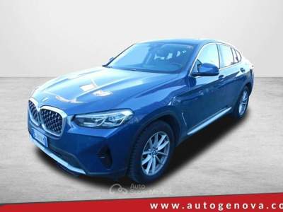 BMW X4 X4 BMW X4 20D 190CV STEPTRONIC 48V X-DRIVE BUSINESS A Blu/Azzurro usata Salerno