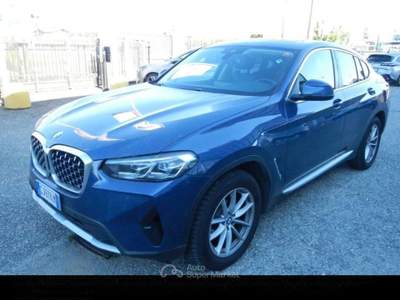 BMW X4 X4 BMW X4 20D 190CV STEPTRONIC 48V X-DRIVE BUSINESS A Blu/Azzurro usata Salerno