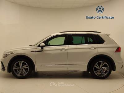 Volkswagen Tiguan 2.0 TDI SCR 110KWR-Line DSG Bianco usata Avellino