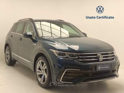 Volkswagen Tiguan 2.0 TDI SCR 110KWR-Line DSG Blu/Azzurro usata Avellino