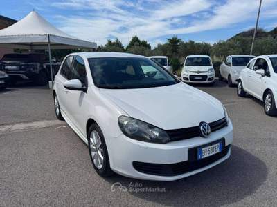 Volkswagen Golf Golf VI 1.6 TDI 105CV 5P TRENDLINE 2012 Bianco usata Latina