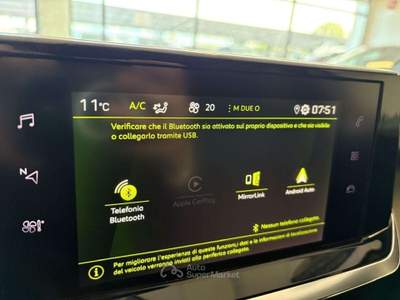 Peugeot 2008 ALLURE PACK PureTech 100 6mt SPOTICAR Arancione usata Bagnaria Arsa