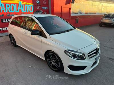 Mercedes-Benz Classe B B 200 d 2.1 136cv Premium - 2018 Bianco usata Giugliano in Campania