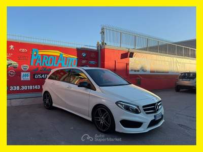 Mercedes-Benz Classe B B 200 d 2.1 136cv Premium - 2018 Bianco usata Giugliano in Campania