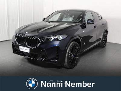 BMW X6 X6 xdrive40d MSport Pro auto Blu/Azzurro usata Brescia