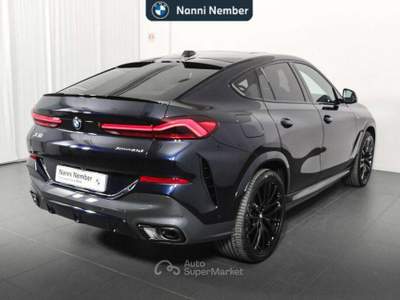 BMW X6 X6 xdrive40d MSport Pro auto Blu/Azzurro usata Brescia