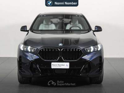 BMW X6 X6 xdrive40d MSport Pro auto Blu/Azzurro usata Brescia