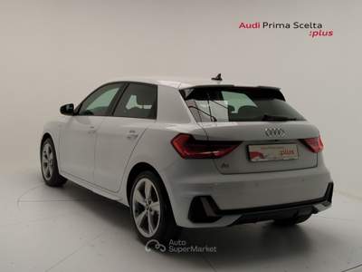 Audi A1 A1 SPB 30 TFSI S tronic S line edition Bianco usata Avellino