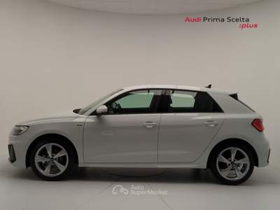 Audi A1 A1 SPB 30 TFSI S tronic S line edition Bianco usata Avellino