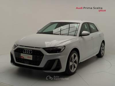 Audi A1 A1 SPB 30 TFSI S tronic S line edition Bianco usata Avellino