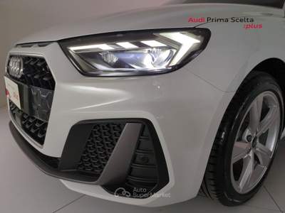 Audi A1 A1 SPB 30 TFSI S tronic S line edition Bianco usata Avellino