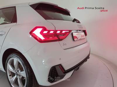 Audi A1 A1 SPB 30 TFSI S tronic S line edition Bianco usata Avellino