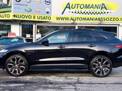 Jaguar F-Pace 2.0 D 240 CV R-DYNAMIC MOTORE NUOVO Nero usata Besozzo