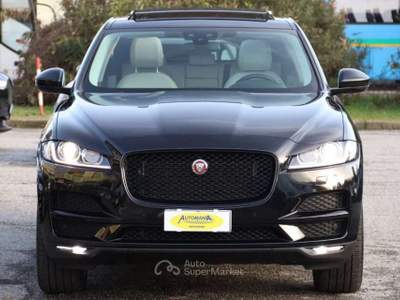 Jaguar F-Pace 2.0 D 240 CV R-DYNAMIC MOTORE NUOVO Nero usata Besozzo