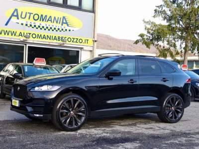 Jaguar F-Pace 2.0 D 240 CV R-DYNAMIC MOTORE NUOVO Nero usata Besozzo