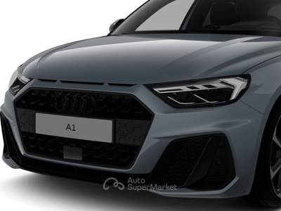 Audi A1 SPB 30 TFSI S tronic Identity Black Grigio usata Avellino