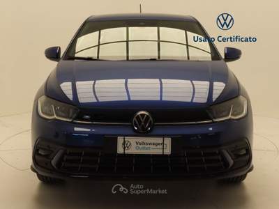 Volkswagen Polo 1.0 TSI R-Line Plus Blu/Azzurro usata Avellino