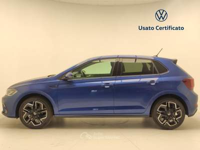 Volkswagen Polo 1.0 TSI R-Line Plus Blu/Azzurro usata Avellino
