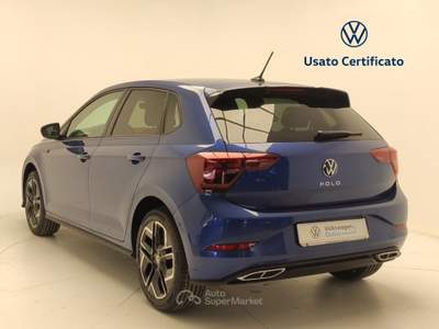 Volkswagen Polo 1.0 TSI R-Line Plus Blu/Azzurro usata Avellino