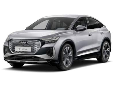 Audi Q4 Q4 SPB 45 e-tron S line edition Argento usata Avellino