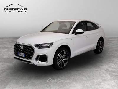 Audi Q5 40 2.0 TDI mHEV 12V S line Plus Quattro S tronic Bianco usata Lucca