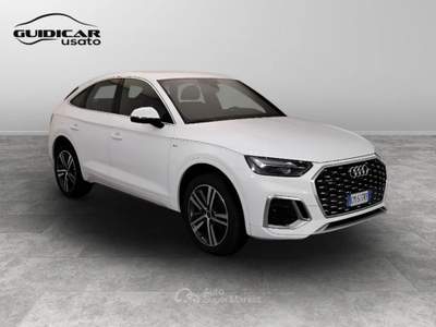 Audi Q5 40 2.0 TDI mHEV 12V S line Plus Quattro S tronic Bianco usata Lucca