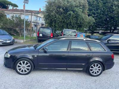 Audi A4 SW - S LINE - AVANT - GOMME NUOVE - UNICO PROPRIETARIO Nero usata Massa