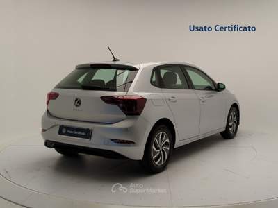 Volkswagen Polo 1.0 TSI DSG Life Argento usata Avellino