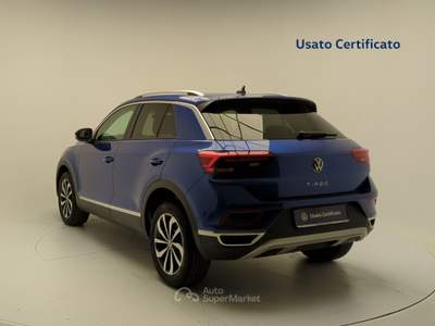 Volkswagen T-Roc 1.0 TSI Style Blu/Azzurro usata Avellino