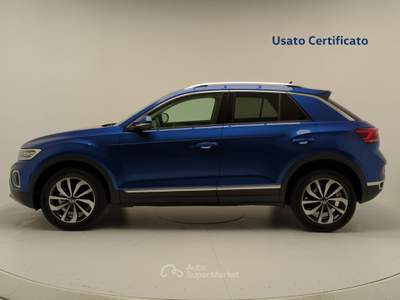 Volkswagen T-Roc 1.0 TSI Style Blu/Azzurro usata Avellino