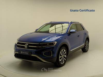 Volkswagen T-Roc 1.0 TSI Style Blu/Azzurro usata Avellino