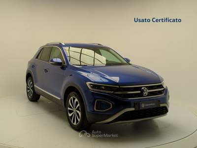 Volkswagen T-Roc 1.0 TSI Style Blu/Azzurro usata Avellino