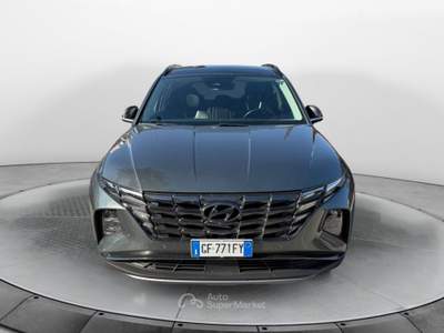 Hyundai Tucson 1.6 hev xtech 2wd auto Verde usata Fisciano